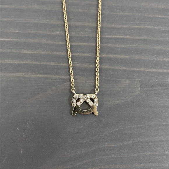 Banana Republic Jewelry - Pretzel Charm Necklace